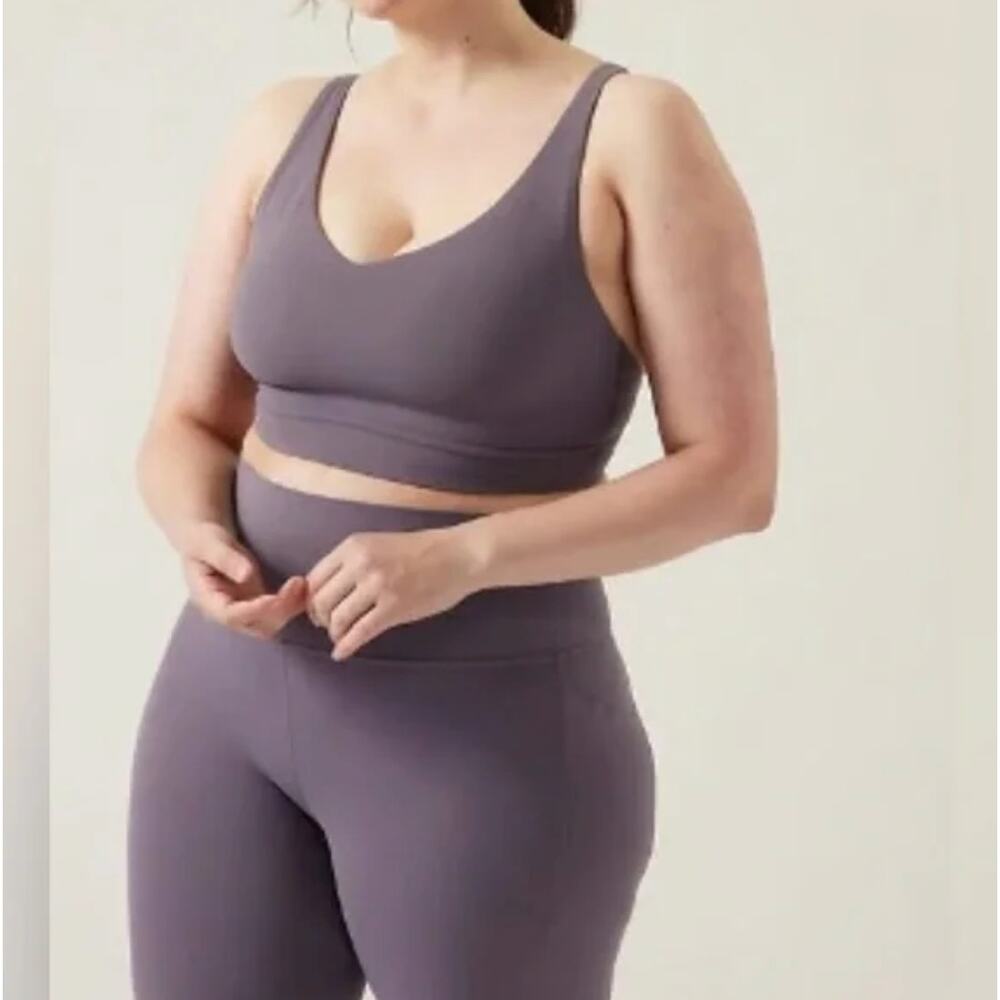 Athleta Workout Set Womens 3x Solace Bra ($59)‎ & Transcend Slim Pant ($109) NWT
